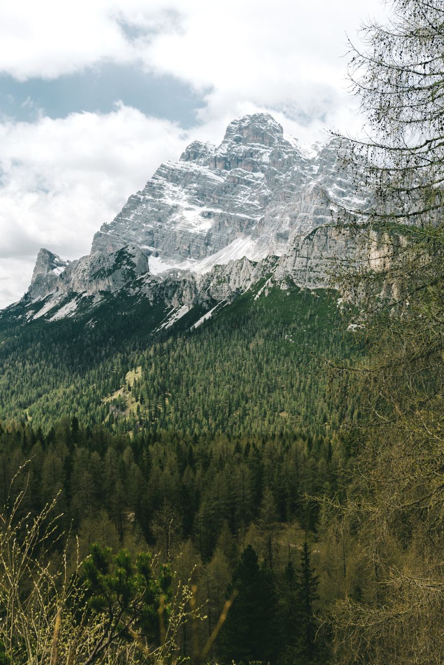Mountain passes in the Alps